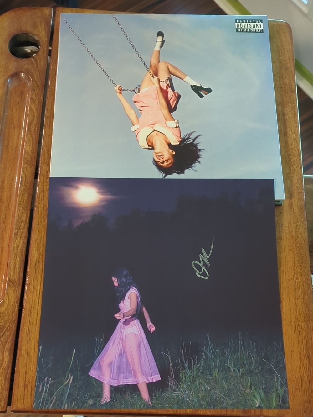 Olivia Rodrigo You seen pretty sad for a girl so in love Vinyl with Signed inser